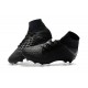 Nuovo Nike Hypervenom Phantom III DF FG Scarpa Calcio Argento Nero