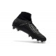 Nuovo Nike Hypervenom Phantom III DF FG Scarpa Calcio Argento Nero
