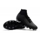 Nuovo Nike Hypervenom Phantom III DF FG Scarpa Calcio Argento Nero