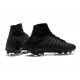 Nuovo Nike Hypervenom Phantom III DF FG Scarpa Calcio Argento Nero