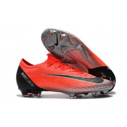 Scarpe Da Calcio Nike Mercurial Vapor XII 360 Elite FG Uomo Rosso Argenteo CR7