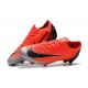 Scarpe Da Calcio Nike Mercurial Vapor XII 360 Elite FG Uomo Rosso Argenteo CR7