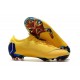 Scarpe Da Calcio Nike Mercurial Vapor XII 360 Elite FG Uomo Blu Giallo