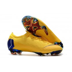 Scarpe Da Calcio Nike Mercurial Vapor XII 360 Elite FG Uomo Blu Giallo