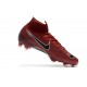 Scarpe Da Calcio Nike Mercurial Superfly VI 360 Elite FG - Uomo Vino Rosso