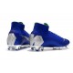 Scarpe Da Calcio Nike Mercurial Superfly VI 360 Elite FG - Uomo Blu Argento