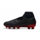 Scarpe da Calcio Nike Phantom Vision Elite DF FG Jordan X PSG Nero Rosso