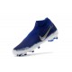 Scarpe da Calcio Nike Phantom Vision Elite DF FG Blu Argento