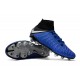 Nuovo Nike Hypervenom Phantom III DF FG Scarpa Calcio Blu Nero Argento