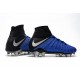 Nuovo Nike Hypervenom Phantom III DF FG Scarpa Calcio Blu Nero Argento