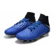 Nuovo Nike Hypervenom Phantom III DF FG Scarpa Calcio Blu Nero Argento