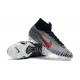 Scarpe Da Calcio Nike Mercurial Superfly VI 360 Elite FG - Uomo Neymar Nero Bianco Rosso