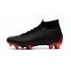Scarpe Da Calcio Nike Mercurial Superfly VI 360 Elite FG - Uomo Nike x Jordan Nero Rosso