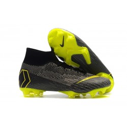 Scarpe Da Calcio Nike Mercurial Superfly VI 360 Elite FG - Uomo Grigio Giallo