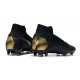 Scarpe Da Calcio Nike Mercurial Superfly VI 360 Elite FG - Uomo Oro Nero