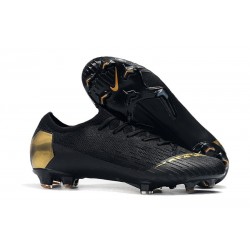 Scarpe Da Calcio Nike Mercurial Vapor XII 360 Elite FG Uomo Oro Nero