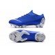 Scarpe Da Calcio Nike Mercurial Vapor XII 360 Elite FG Uomo Blu Argento