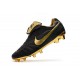 Scarpe Da Calcio Nike Tiempo Legend VII 10R Elite FG Nero Oro Metallico