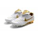 Scarpe Da Calcio Nike Tiempo Legend VII 10R Elite FG Bianco Oro