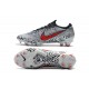 Nuove Scarpe Da Calcio Neymar Nike Mercurial Vapor XII 360 Elite FG Bianco Rosso Nero