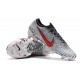 Nuove Scarpe Da Calcio Neymar Nike Mercurial Vapor XII 360 Elite FG Bianco Rosso Nero