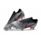 Nuove Scarpe Da Calcio Neymar Nike Mercurial Vapor XII 360 Elite FG Bianco Rosso Nero