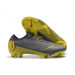Scarpe Nike Mercurial Vapor 12 FG - Scarpe Nike Calcio Grigio Tuono Nero Grigio Scuro