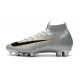 Nike Nuovo Scarpa Mercurial Superfly VI 360 Elite FG Argento Nero