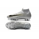 Nike Nuovo Scarpa Mercurial Superfly VI 360 Elite FG Argento Nero