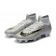 Nike Nuovo Scarpa Mercurial Superfly VI 360 Elite FG Argento Nero