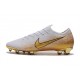 Nike Mercurial Vapor 12 Elite FG ACC Scarpe Bianco Oro