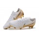 Nike Mercurial Vapor 12 Elite FG ACC Scarpe Bianco Oro
