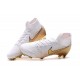 Nike Nuovo Scarpa Mercurial Superfly VI 360 Elite FG Bianco Oro