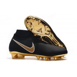 Scarpe da Calcio Nike Phantom Vision Elite DF FG Nero Oro