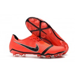 Nike Scarpa Phantom VNM Elite FG Rosso Nero