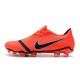 Nike Scarpa Phantom VNM Elite FG Rosso Nero