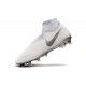 Nike Phantom VSN Elite DF FG Nuovo Scarpa Bianco