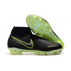 Nike Phantom VSN Elite DF FG Nuovo Scarpa Nero Volt