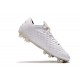 Scarpe Nuovo Nike Tiempo Legend 8 Elite FG Bianco Puro Platino Grigio
