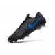 Scarpe Nuovo Nike Tiempo Legend 8 Elite FG Nero Blu