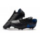 Scarpe Nuovo Nike Tiempo Legend 8 Elite FG Nero Blu