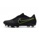 Nike Scarpa Phantom VNM Elite FG Nero Volt