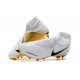 Scarpe da Calcio Nike Phantom Vision Elite DF FG Oro Bianco