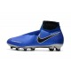 Scarpe da Calcio Nike Phantom Vision Elite DF FG Blu Racer Nero Argento Metallic Volt