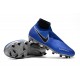 Scarpe da Calcio Nike Phantom Vision Elite DF FG Blu Racer Nero Argento Metallic Volt