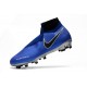 Scarpe da Calcio Nike Phantom Vision Elite DF FG Blu Racer Nero Argento Metallic Volt