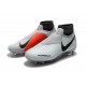 Scarpe da Calcio Nike Phantom Vision Elite DF FG Grigio Rosso