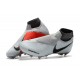 Scarpe da Calcio Nike Phantom Vision Elite DF FG Grigio Rosso