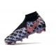 Scarpe da Calcio Nike Phantom Vision Elite DF FG Blu Nero Rossa