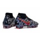 Scarpe da Calcio Nike Phantom Vision Elite DF FG Blu Nero Rossa